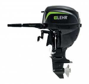 LEHR 15 hp outboard in use